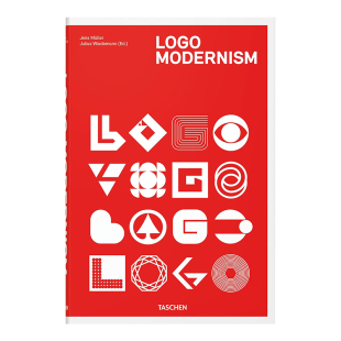 【预售】[TASCHEN出版]LOGO MODERNISM 标志现代主义 正版平面设计 logo设计 品牌设计英文图书英文原版图书籍进口正版