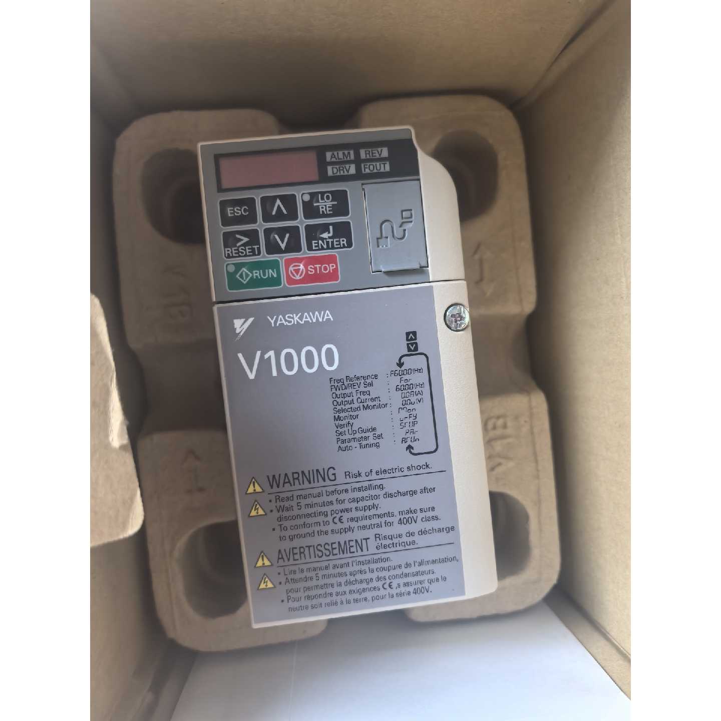 〔议价-可维修〕V1000X变频器 CIMR-VT2A0002BAA
