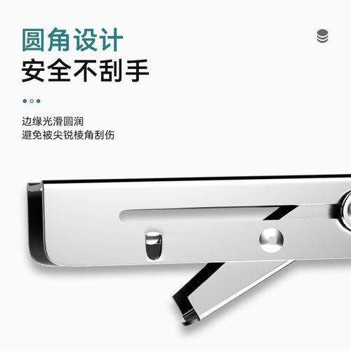 304不锈钢墙上可折叠活动伸缩层板支架隔板置物架三角架直角托架