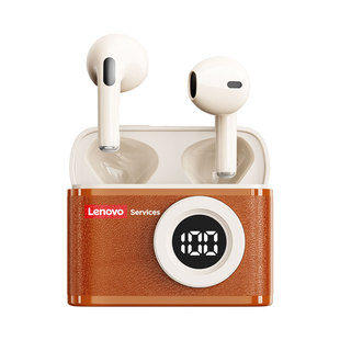 联想无线蓝牙耳机半入耳式降噪长续航2025新款农I颜色随机发1