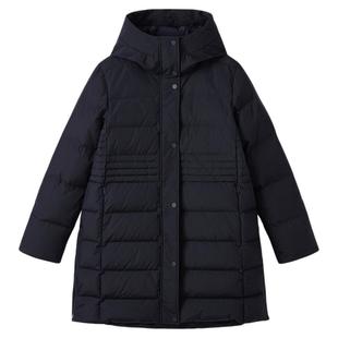 AIGLE艾高羽绒服鹅绒女士GORE-TEX防风长款冬季外套户外保暖BP20