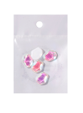 幻彩极光平底异形钻水晶美甲饰品