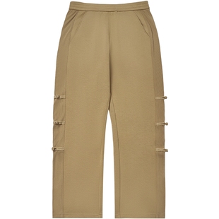 【CLOTTEE by CLOT】空气层盘扣长裤 竹系列 陈冠希主理