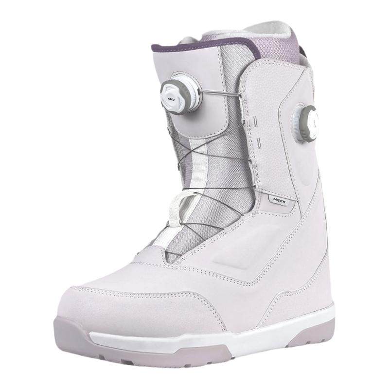 MECK单板滑雪鞋钢丝扣快穿双boa滑雪靴防水保暖男刻滑女公园装备