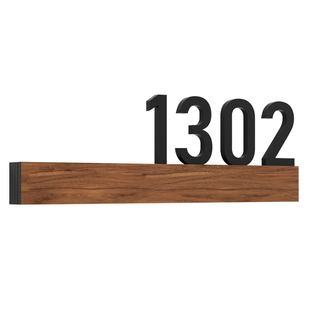 家用2025年新款门牌号定制入户门高级感轻奢创意家庭住宅酒店民宿舍房间装饰数字号码牌发光亚克力标识牌定做