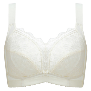 倾慕艺生大码内衣女胸大显小无钢圈防下垂胖mm文胸全罩杯胸罩105G