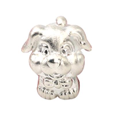 s999生肖本命年属相饰品配件足银