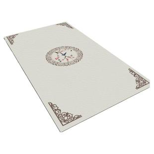 新中式硅胶桌布防水防油中国风茶桌垫布红木桌子桌垫餐桌垫可裁剪