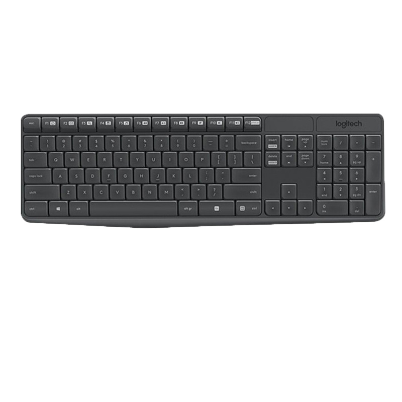 Logitech罗技K375S MK235 MK315台式一体机无线键鼠套装键盘保护贴膜防尘罩防水套