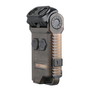 多功能EDC便携灯强光手电筒户外露营骑行小手电随身携带手电磁吸