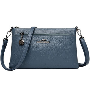 品牌牛皮斜挎包小包包真皮女包2025新款包包手提单肩手包百搭