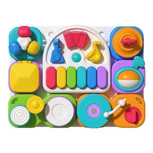 澳贝乐感启蒙早教忙碌板幼儿蒙氏益智玩具1岁2岁宝宝蒙特梭利教具