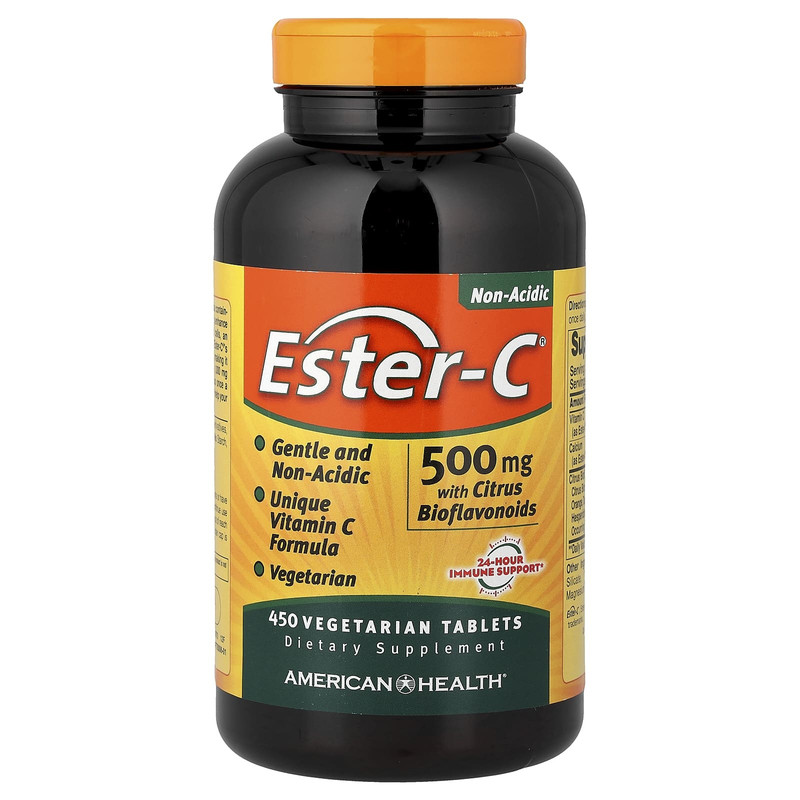 American Health安美氏Ester-C含柑橘生物类黄酮温和配方