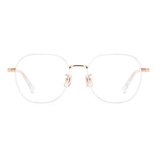 【李兰迪同款】宝丽来近视眼镜框女款金属框新款可配高度0090