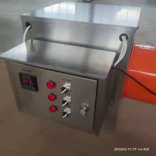 电热养殖暖风机烘干不锈钢风机设备大棚功率取暖器热风炉养殖专用