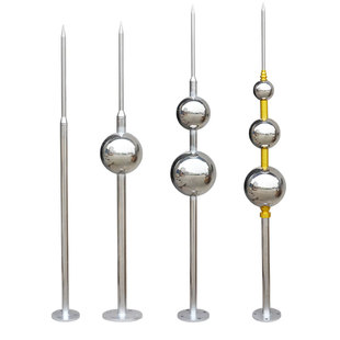 避雷针不锈钢屋顶室外接地线一套农村自建房家用热镀锌工业级防雷