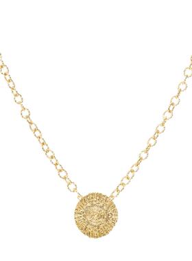 Dare买手店 A ray of sunlight太阳金币项链金色复古欧美度假饰品