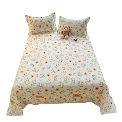 水洗棉单人床单|回头客超1500人