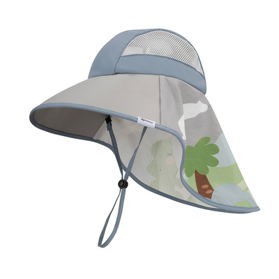 儿童遮阳帽男女孩夏季透气薄款