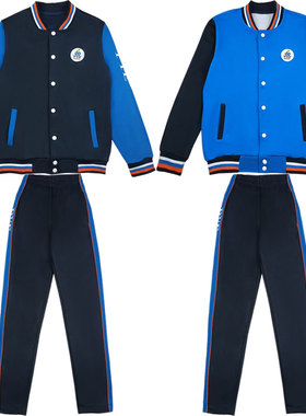 番禺区初中校服外套装秋冬季番禺校服加绒长袖番禺初中生校服短袖