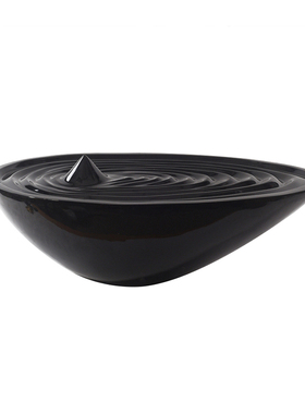 玻璃钢落地喷水装置流水摆件中式