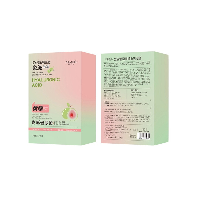 膨顺免洗发膜自然柔顺改善毛躁