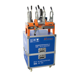 瑞泰博工业塑料管道mini型 PPH PFA PVDF热熔对接焊机红外焊接机