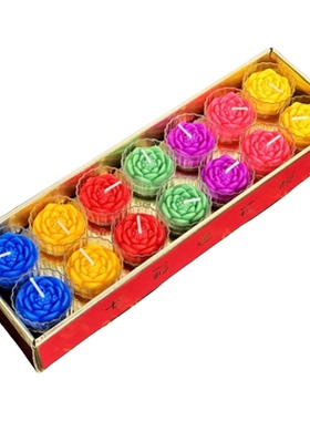 上供4小时莲花七彩佛具用品