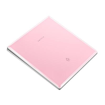 钢化玻璃玫瑰粉开关插座大面板