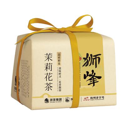 狮峰牌横县茉莉花茶绿茶250g纸包