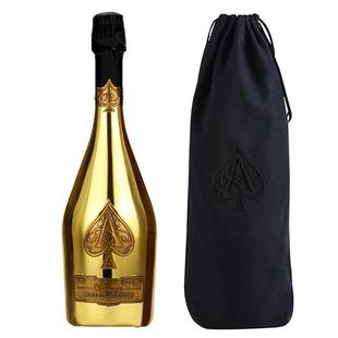 黑桃A香槟酒起泡酒法国原瓶进口气泡酒女士聚会微醺黄金版葡萄酒