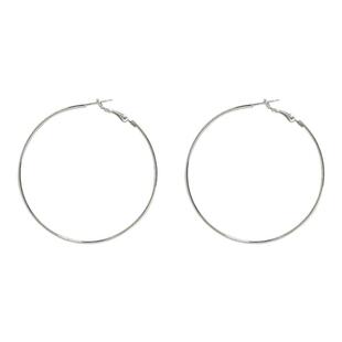 简约1.2mm超细耳圈素圈耳环女2026新款高级感百搭耳坠圆圈耳饰潮