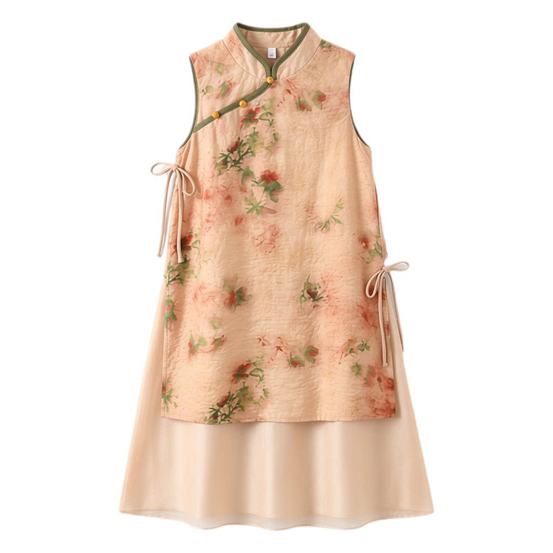 女童汉服连衣裙夏季新中式旗袍裙