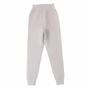 秋冬薄款儿童羊绒裤男童女童羊毛裤加厚保暖裤大童针织绒裤棉毛裤