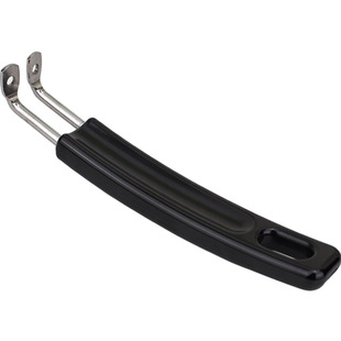 平底锅把手奶锅手柄防烫电胶木两孔把手不粘锅煎锅手柄通用锅配件