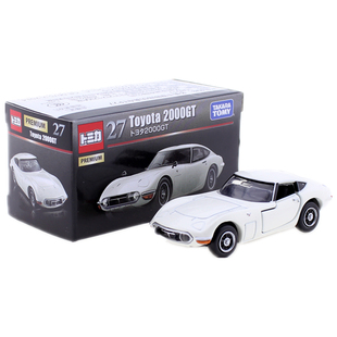 TOMY多美卡合金车模型斯巴鲁平板旗舰黑盒TP27 丰田TOYOTA 2000GT