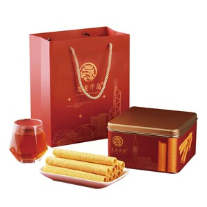 原味鸡蛋卷礼盒装九龙半岛铁盒
