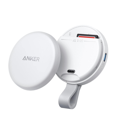 Anker安克typec苹果摄影读卡器相机双卡双读闪存闪传苹果摄影兼容iPhone15/安卓/电脑数据传输