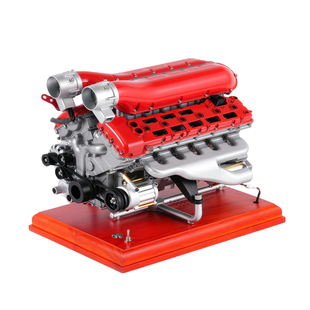 发动机模型全金属拼装可发动迷你汽车引擎玩具V8八缸