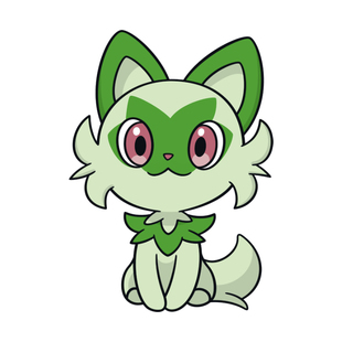 6V闪光新叶喵呆火鳄润水鸭 NSwitch2宝可梦朱紫御三家 精灵交换