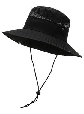 防晒帽男款夏季户外徒步登山遮阳