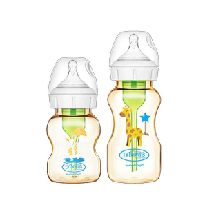 布朗博士奶瓶PPSU宽口150ml/270ml新生儿宝宝防摔防呛防胀气奶瓶