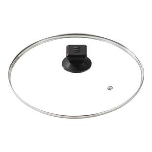 苏泊尔通用锅盖家用玻璃耐高温钢化盖子26/28/34cm蒸炒锅把手配件