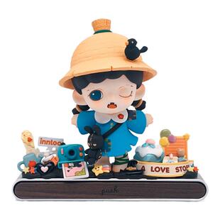 正版盲盒 阿默 不能说的秘密 奶油胶停车牌 车载装饰 手工制作