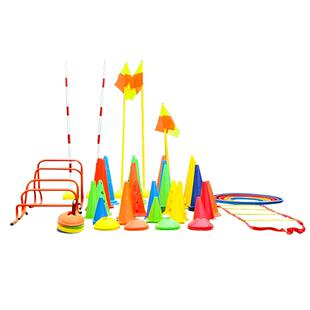 中考篮球训练器材足球辅助装备标志桶障碍物雪糕筒儿童跆拳道跨栏