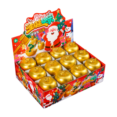 圣诞节儿童礼物砸金蛋苹果蛋玩具