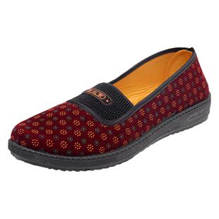 老北京布鞋女款夏季透气软底防滑休闲舒适一脚蹬中老年人老太太鞋