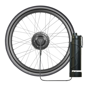 吕布云轮自行车电动改装套件山地车助力器前后置高速电机加装配件