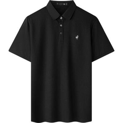 海澜之家含桑蚕丝短袖POLO衫