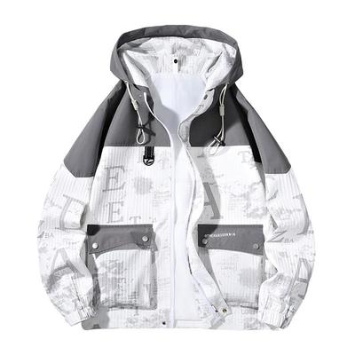 【新品】外套男春秋工装夹克风衣